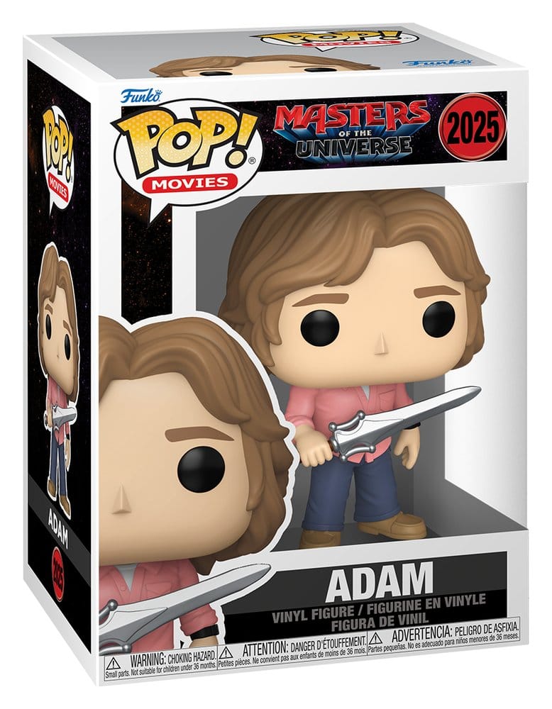 Masters of the Universe (2026) POP! Movies Vinyl Figure Adam 9 cm