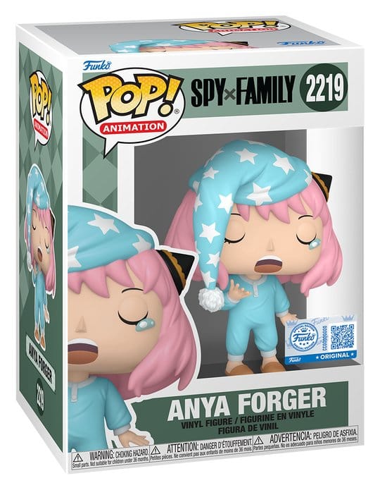 Spy x Family POP! Animation Vinyl Figures Anya Forger (Pajamas) 9 cm Funko
