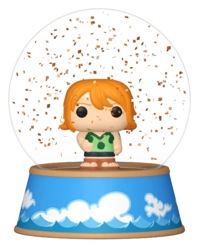 One Piece Mini Figures Glitter Globes PDQ 5 cm Display (12) Funko