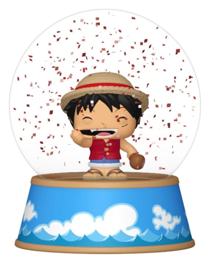 One Piece Mini Figures Glitter Globes PDQ 5 cm Display (12) Funko