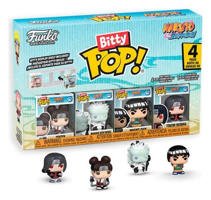 Naruto Bitty POP! Vinyl Figure 4-Pack Display (12) 2,5 cm