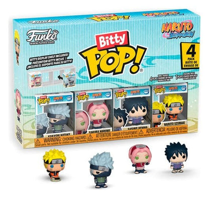 Naruto Bitty POP! Vinyl Figure 4-Pack Display (12) 2,5 cm