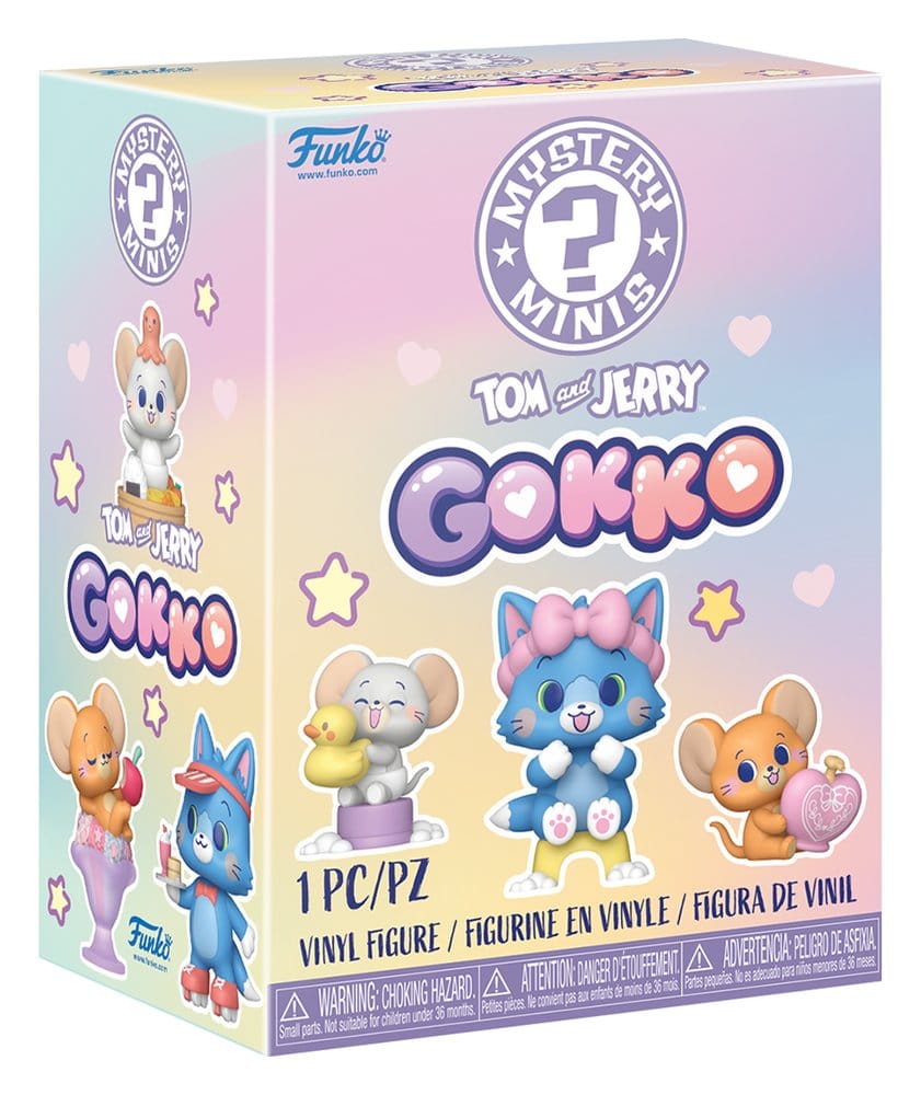Tom & Jerry Gokko Mystery Mini Figures 5 cm Display (12) Funko