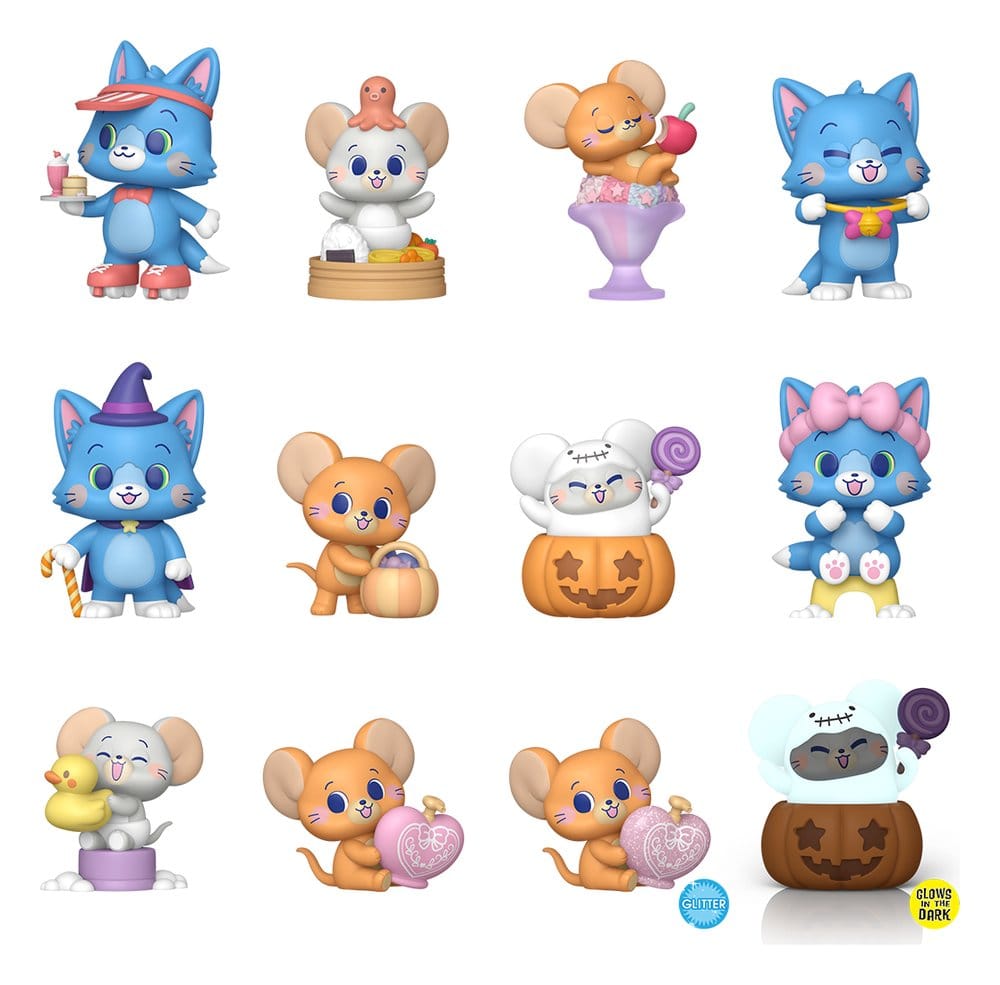 Tom & Jerry Gokko Mystery Mini Figures 5 cm Display (12) Funko