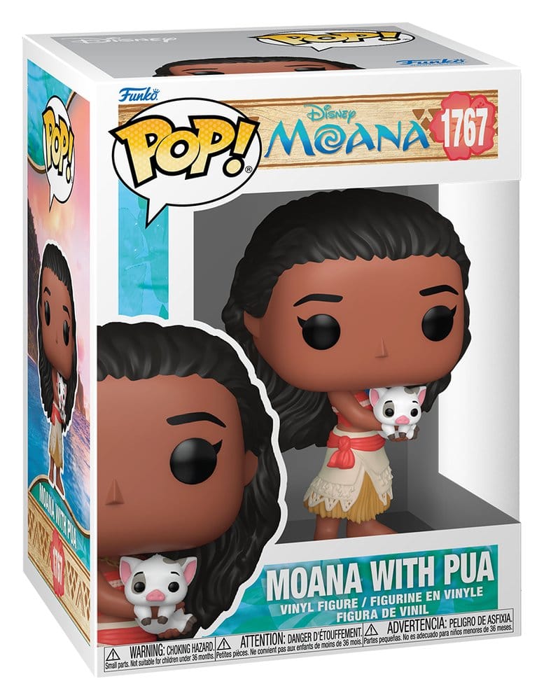 Moana POP! & Buddy Vinyl Figure Moana w/Pua 9 cm Funko
