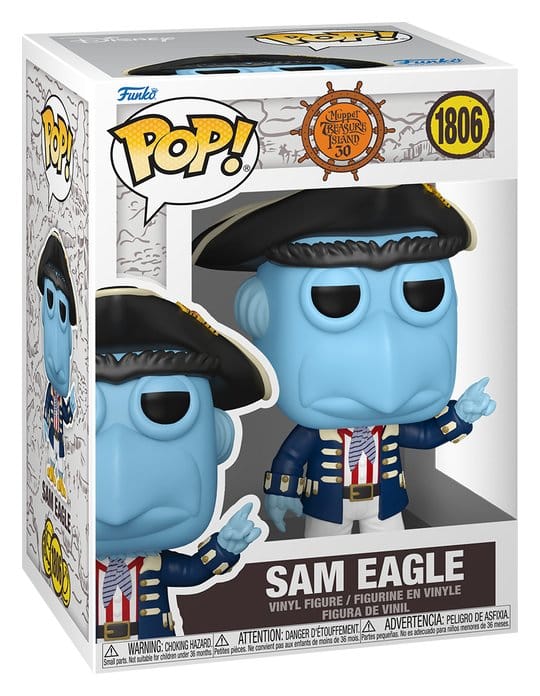 Muppet Treasure Island POP! Movies Vinyl Figure Sam Eagle 9 cm