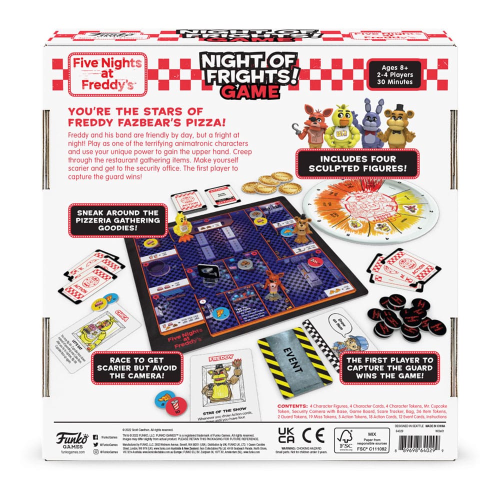 Five Nights at Freddy's Board Game Night of Frights Funko POP Funko