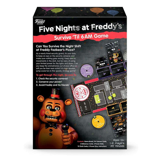 Five Nights at Freddy's Board Game Survive ´Til 6am Funko POP Funko