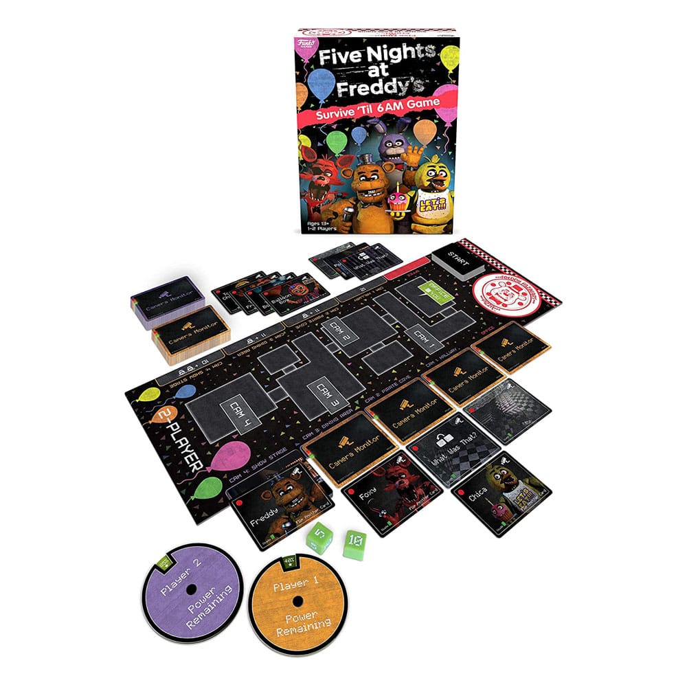 Five Nights at Freddy's Board Game Survive ´Til 6am Funko POP Funko