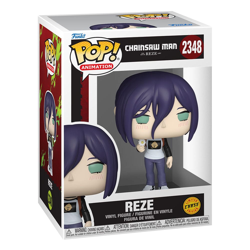 Chainsaw Man POP! Animation Vinyl Figures Reze with Chase 9 cm Assortment (6) Funko