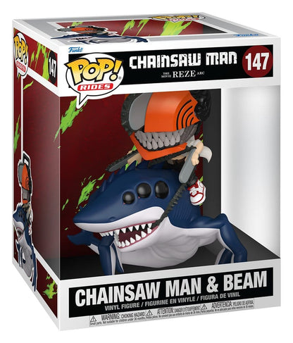 Chainsaw Man POP! Rides Deluxe Vinyl Figure CSM & Beam 15 cm Funko