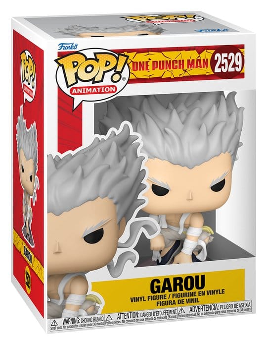 One Punch Man POP! Animation Vinyl Figures Garou with Chase 9 cm Assortment (6)