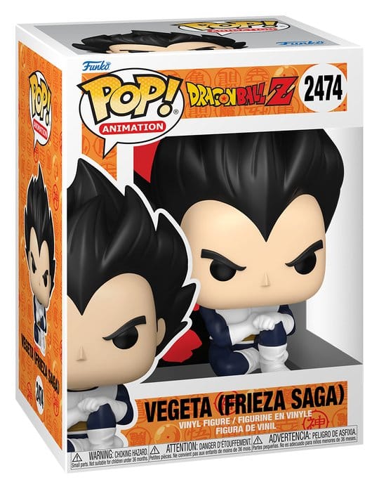 Dragon Ball Z POP! Animation Vinyl Figure Vegeta (Refresh) 9 cm