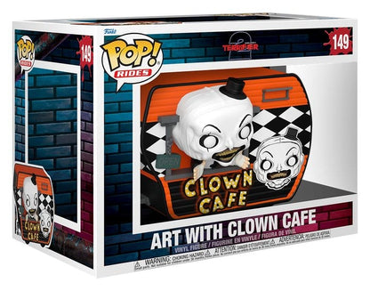 Terrifier POP! Rides Super Deluxe Vinyl Figure Café with Art 15 cm