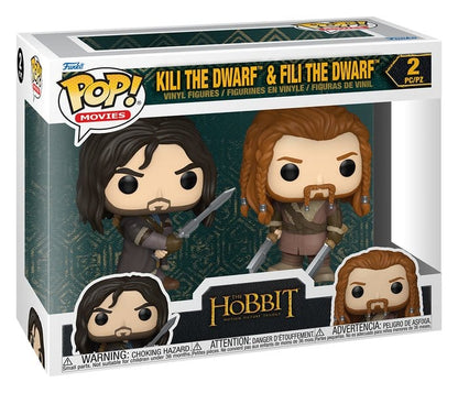The Hobbit POP! Vinyl Figures 2-Pack Kili & Fili 10 cm