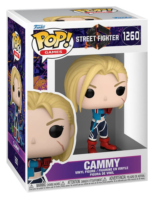 Street Fighter 6 POP! Games Vinyl Figure Cammy 9 cm
