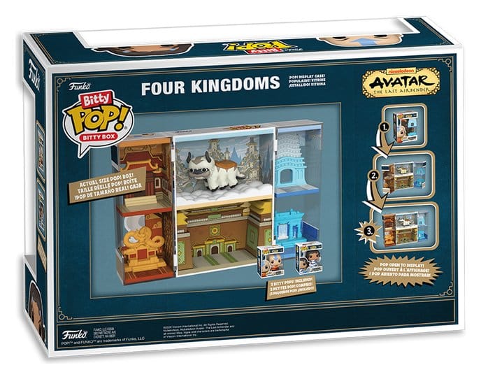 Avatar: The Last Airbender Bitty POP! Bitty Box Display with 2 Vinyl Figures Kingdoms