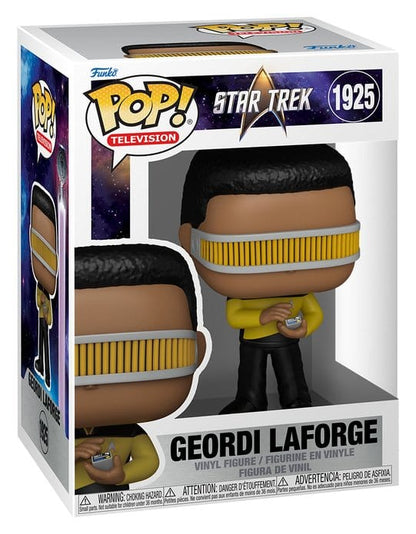 Star Trek TNG POP! Television Vinyl Figure Geordi La Forge 9 cm Funko