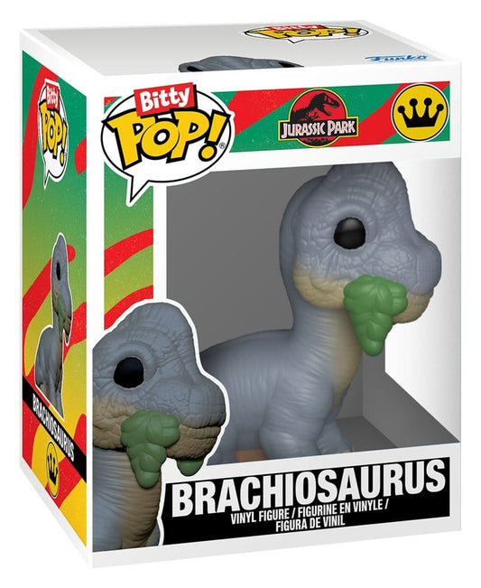 Jurassic Park Bitty POP! Vinyl Figure 2-Pack Velociraptor & Brachiosaurus 2 cm