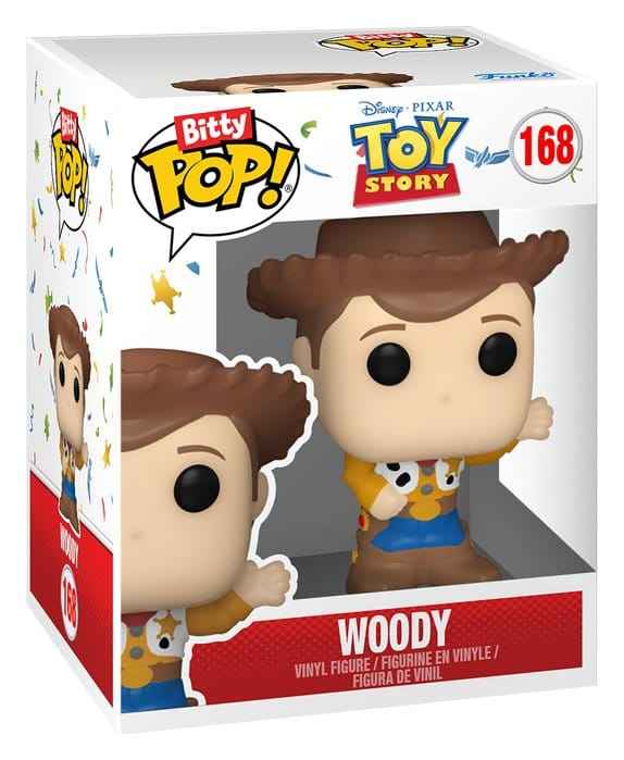 Toy Story Bitty POP! Vinyl Figures 2-Pack Woody & Buzz Lightyear 2 cm