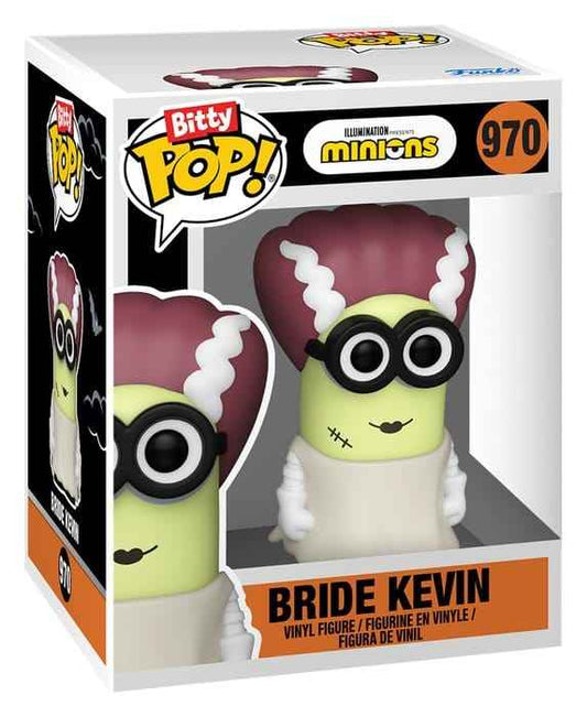 Minions Bitty POP! Vinyl Figures 2-Pack Bride Kevin & Eye, Matie 2 cm