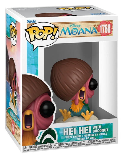 Moana POP! & Buddy Vinyl Figure Hei Hei w/Coconut 9 cm Funko