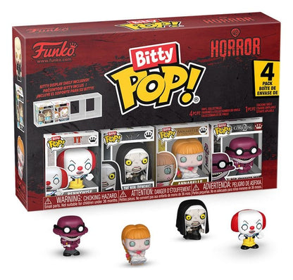 IT Bitty POP! Vinyl Figure 4-Pack Pennywise 2,5 cm