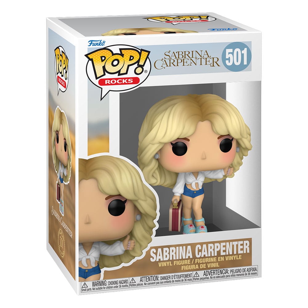Sabrina Carpenter POP! Rocks Vinyl Figure Manchild 9 cm Funko