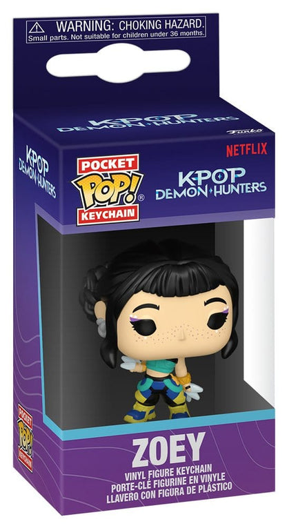 KPop Demon Hunters POP! Vinyl Keychains 4 cm Zoey Display (12) Funko