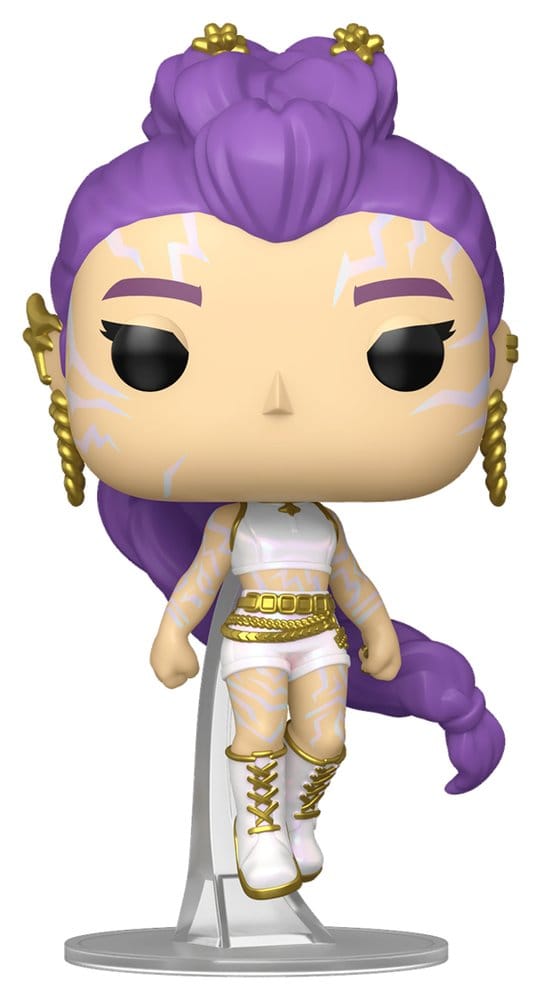 KPop Demon Hunters POP! Animation Vinyl Figures Rumi with Chase (Glow) 9 cm Assortment (6) Funko