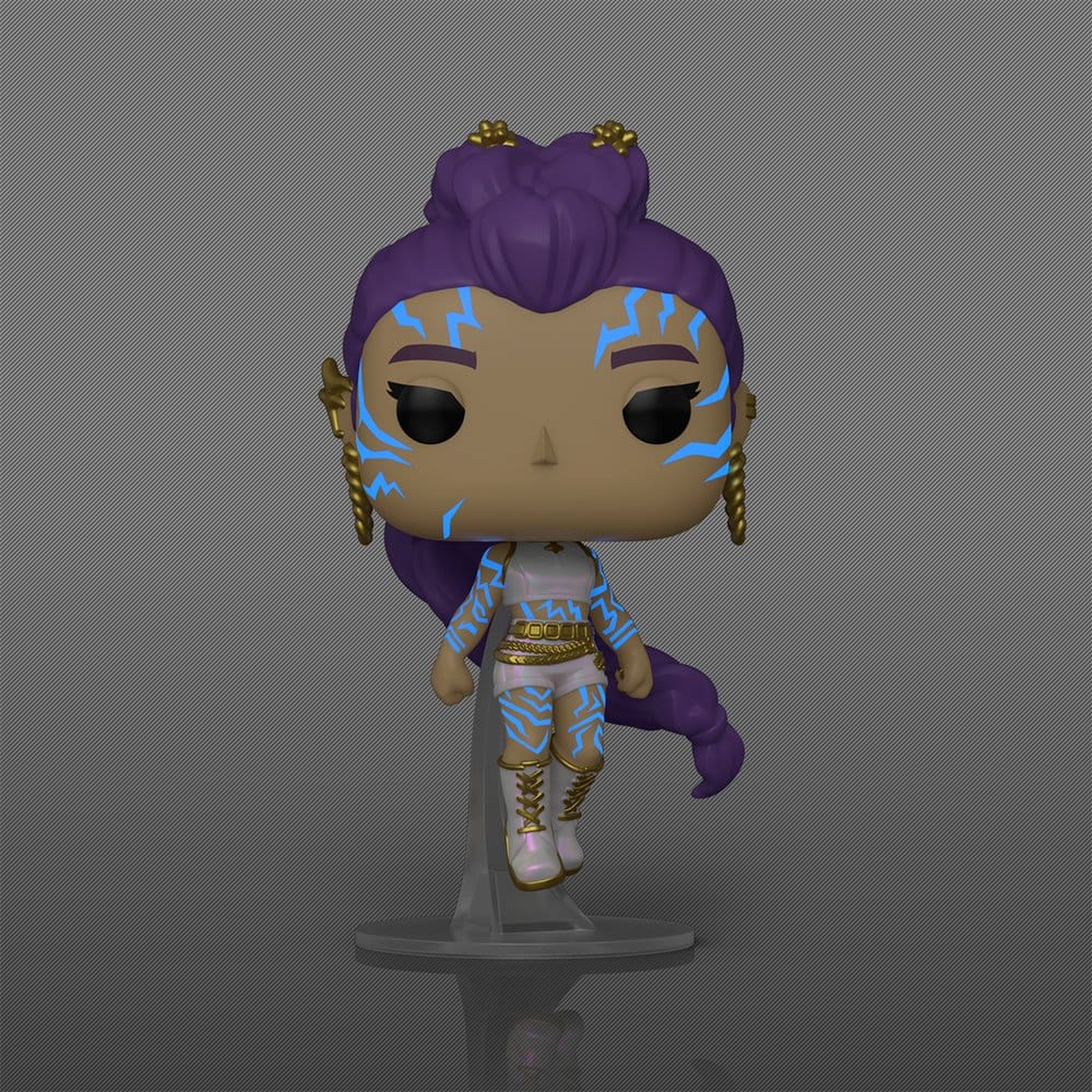 KPop Demon Hunters POP! Animation Vinyl Figures Rumi with Chase (Glow) 9 cm Assortment (6) Funko