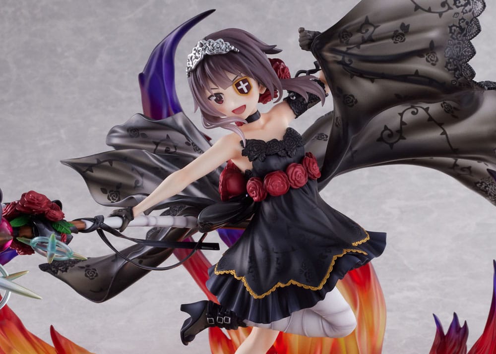 Konosuba God's blessing on this wonderful world! PVC Statue 1/7 Megumin the Black Rose Dress Ver. 28 cm Furyu