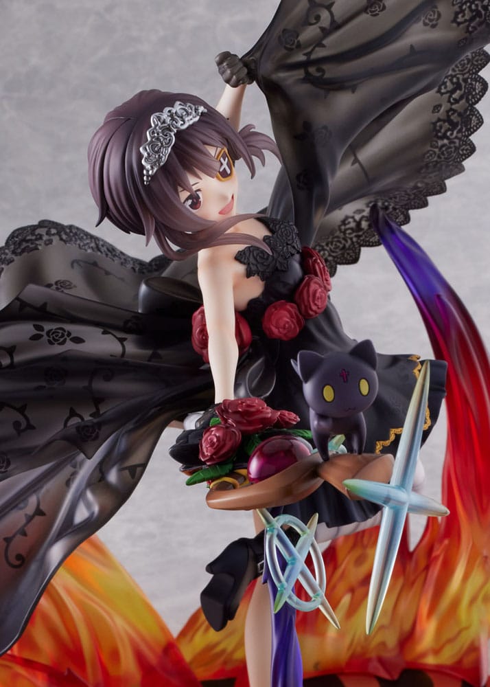 Konosuba God's blessing on this wonderful world! PVC Statue 1/7 Megumin the Black Rose Dress Ver. 28 cm Furyu