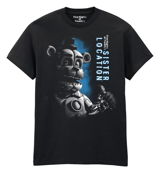 Five Nights at Freddy’s T-Shirt Sister Location Funtime Freddy Black Size XXL