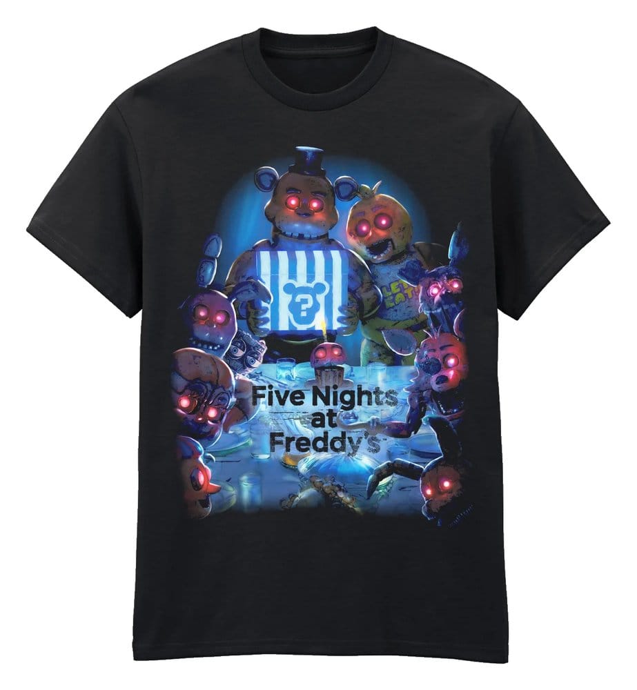 Five Nights at Freddy’s T-Shirt Thanksgiving Black Size M