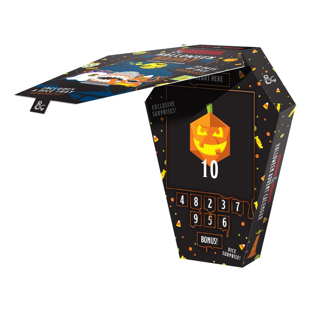 Dungeons and Dragons Halloween Advent Calendar 10 Days Halloween Haunt