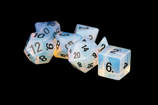 FanRoll Dice Set Opalite (7) Dice