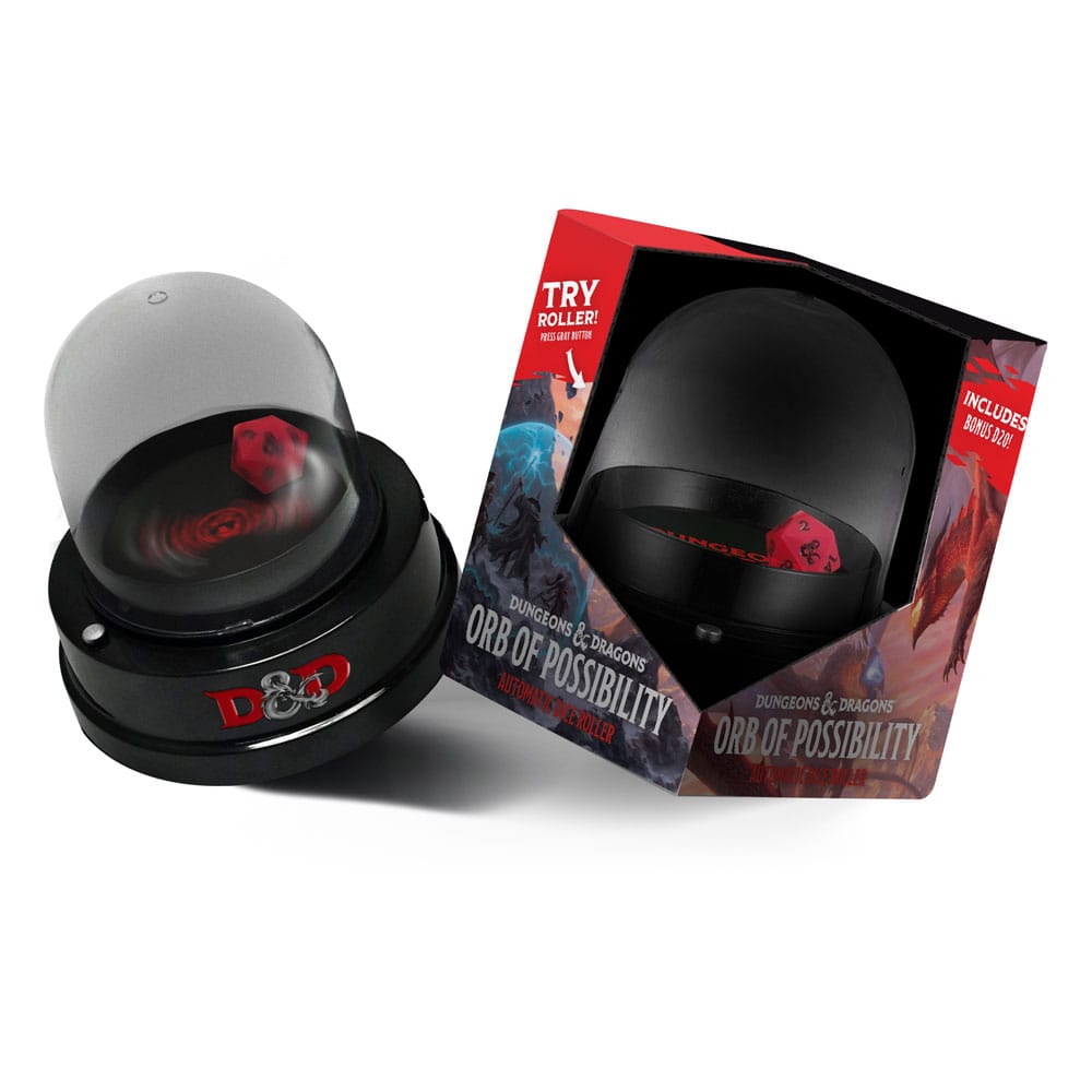 Dungeons & Dragons Dice roller with dice Orb of Possibility FanRoll