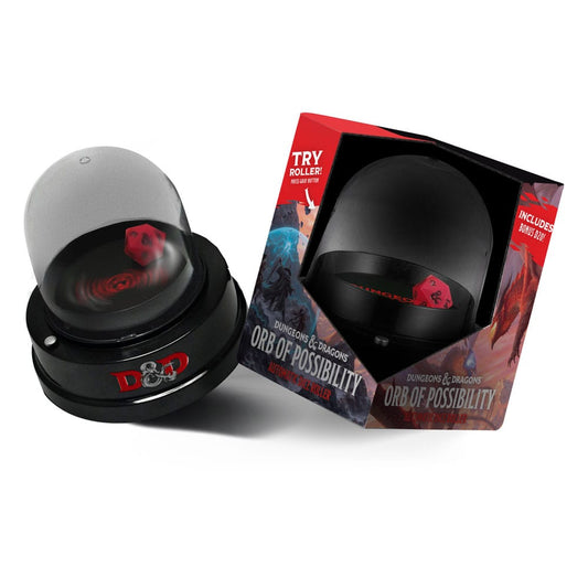 Dungeons & Dragons Dice roller with dice Orb of Possibility Board games and accessories
