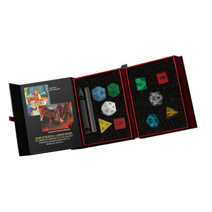 Dungeons & Dragons Dice Set 50th Anniversary: Then & Now (Holmes Retro Replica & Modern Holmes Inspired) Dice