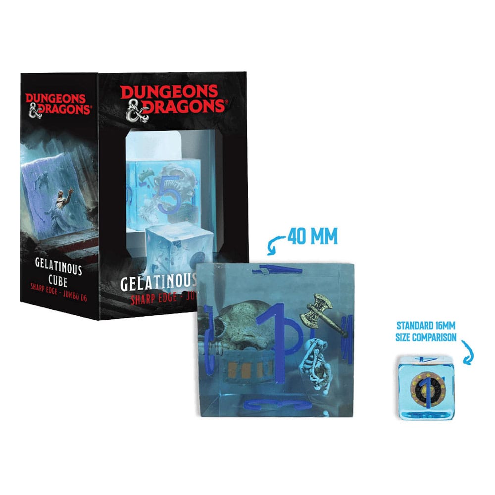 Dungeons & Dragons Jumbo Dice Gelatinous Cube 4 cm FanRoll