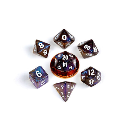 FanRoll Mini Dice Set Stardust Galaxy (7) Dice