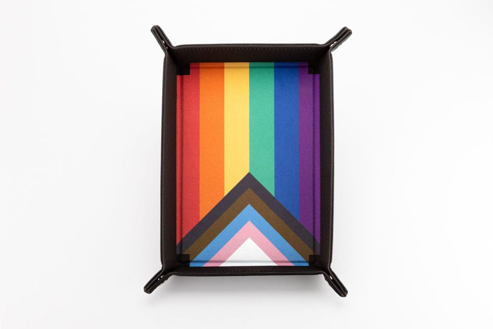 FanRoll Folding Dice Tray Pride Rainbow Flag Board games and accessories