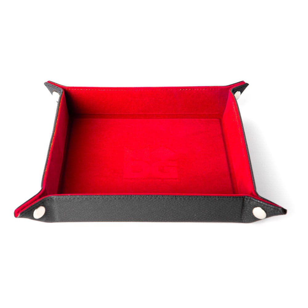 FanRoll Folding Dice Tray Velvet Red Board games and accessories