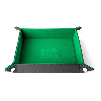 FanRoll Folding Dice Tray Velvet Green Board games and accessories
