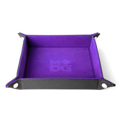 FanRoll Folding Dice Tray Velvet Purple Board games and accessories