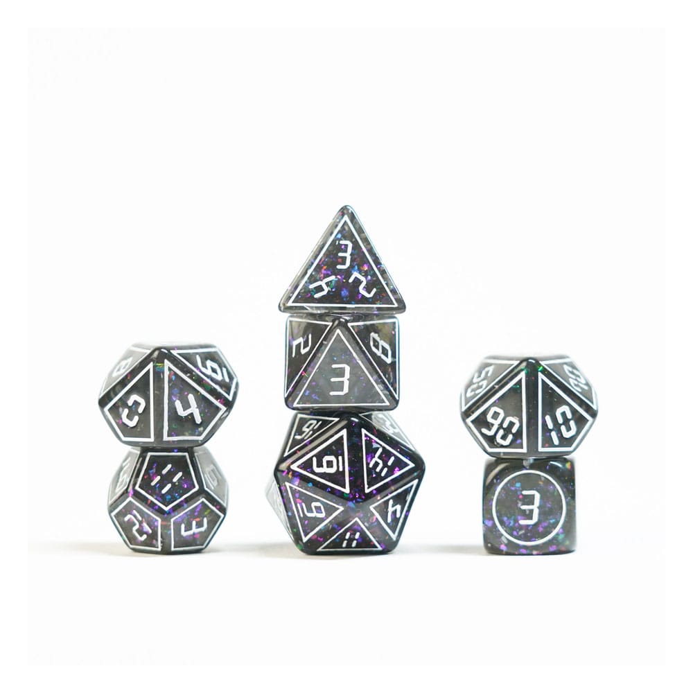 FanRoll Dice Set Framed Void (7) Dice