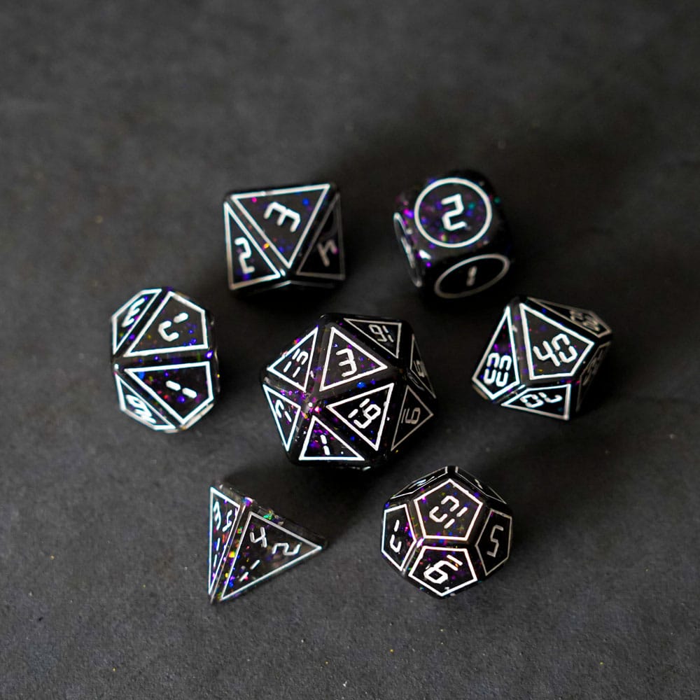 FanRoll  Dice Set Framed Void (7)