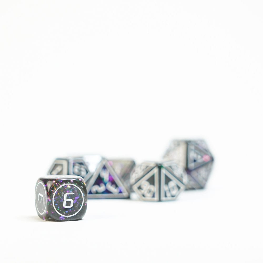 FanRoll Dice Set Framed Void (7) Dice