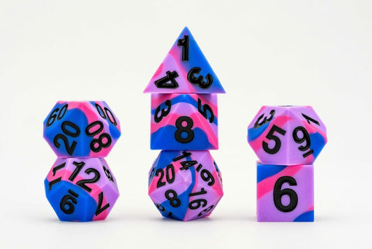 MDG Dice Set Pride Bisexual Flag - FanofThings.co.uk